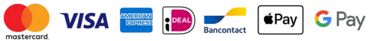 Payment icons support Visa Mastercard Amex PayPal Crypto